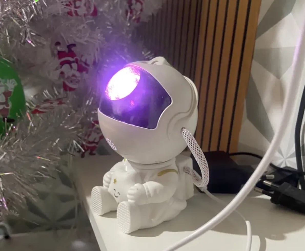 Mini Astronauta Projetor Galáxia