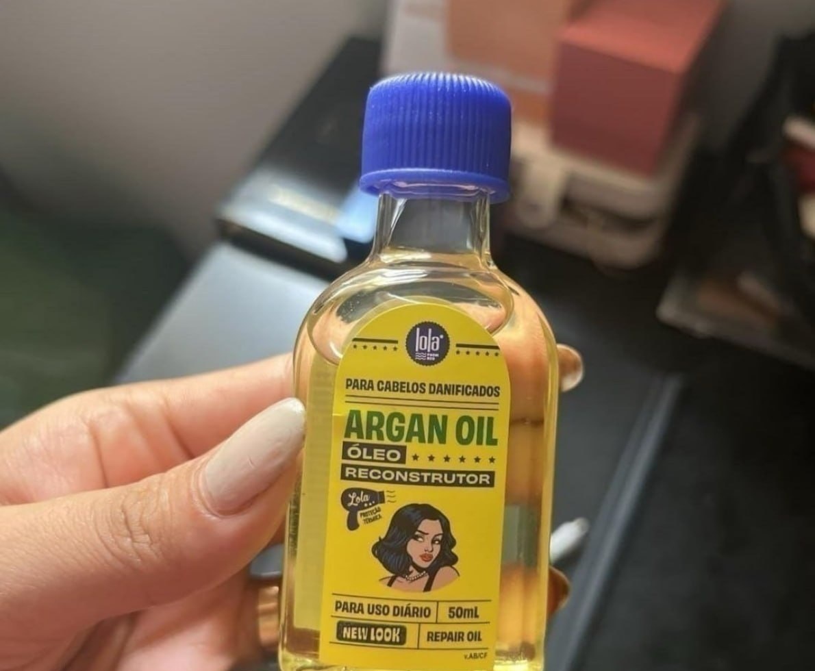 Argan Óleo Reparador 50ml Lola Cosmetics
