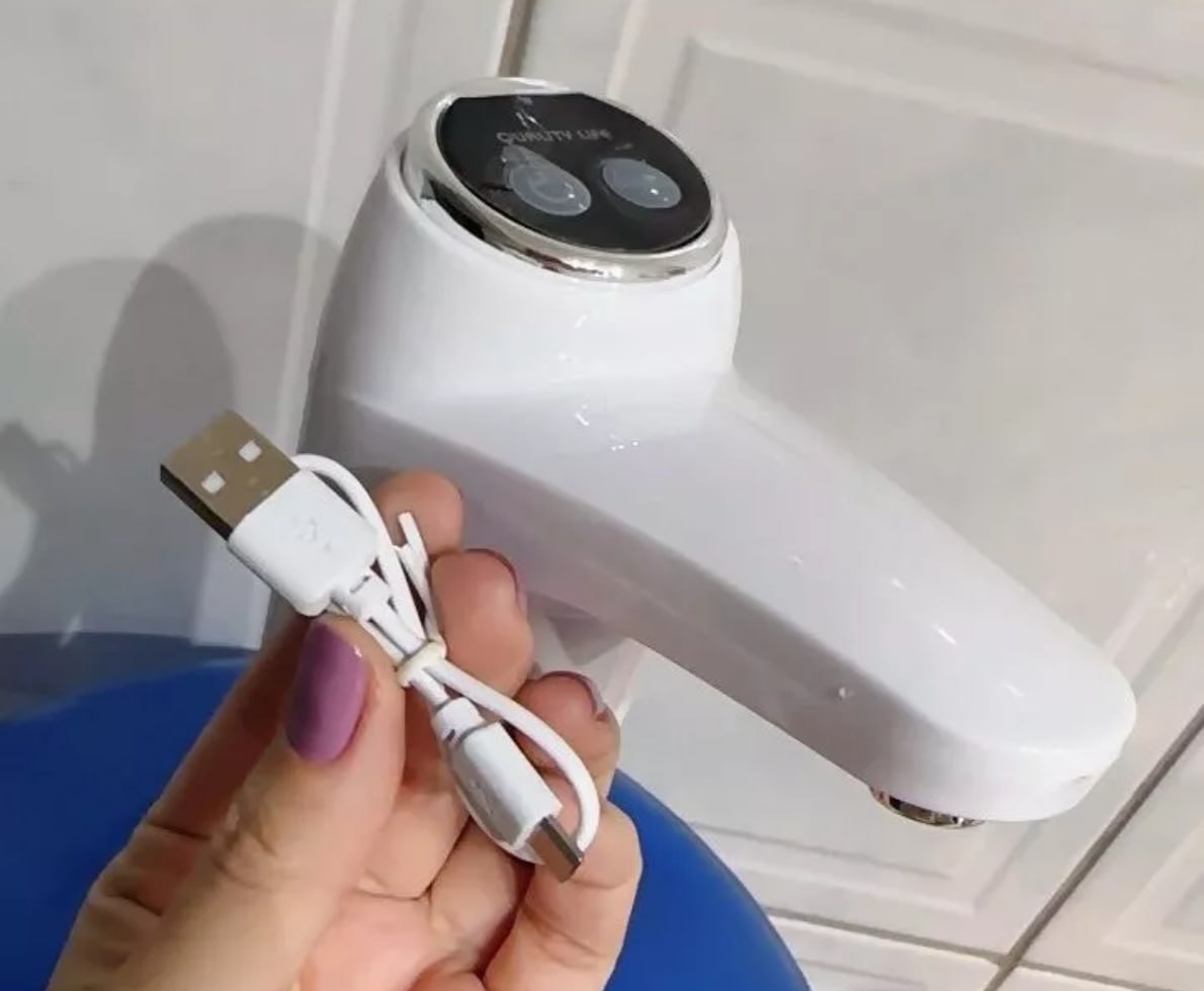 Bomba Elétrica Galão Água 20 Litros Recarregável