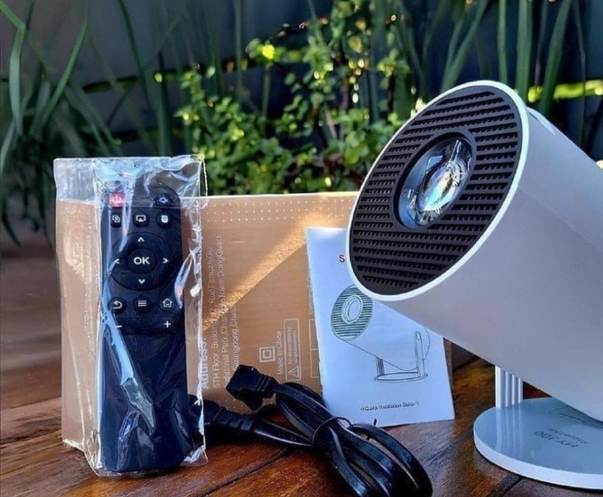 Projetor Portátil 4k Hd Android Wifi 5g Bluetooth