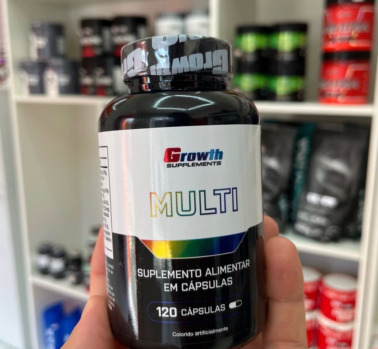 Multivitamínico 120 Cápsulas Growth Supplements