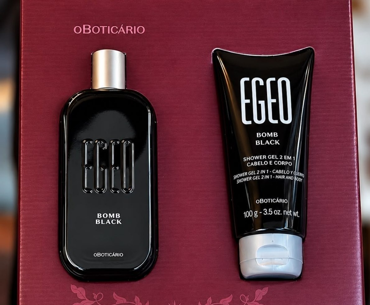 Kit Presente Egeo Bomb Black 2 Itens O Boticário