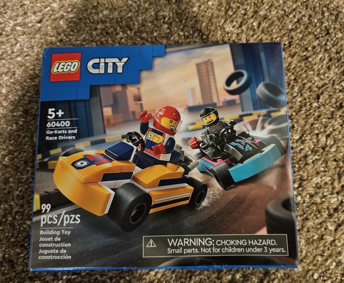 LEGO Set City Great Vehicles Carros de Karting e Pilotos