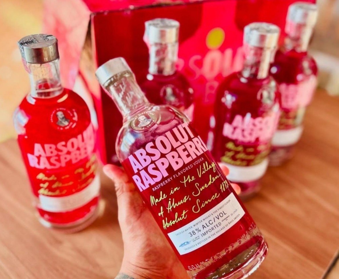 Vodka Absolut Raspberri 750ml