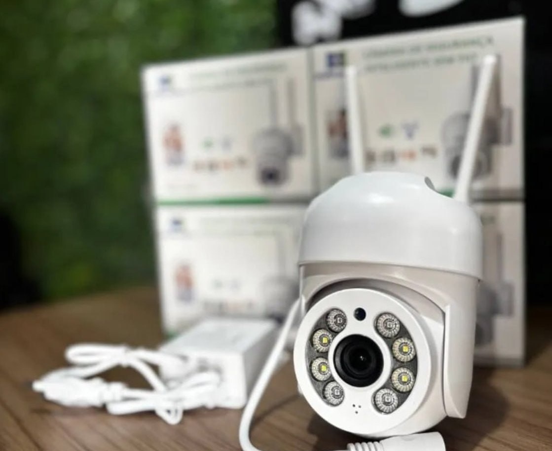 Câmera Ip A8 App Icsee Infravermelho Prova Dágua