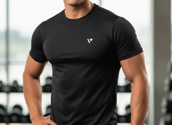 Camiseta Dry Fit Slim Academia Proteção Uv Voker
