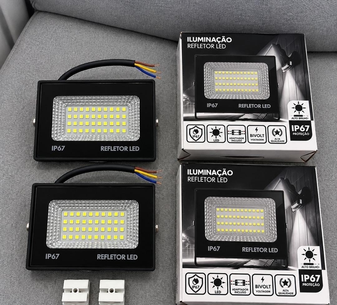 Kit 2 Refletor Led 200W