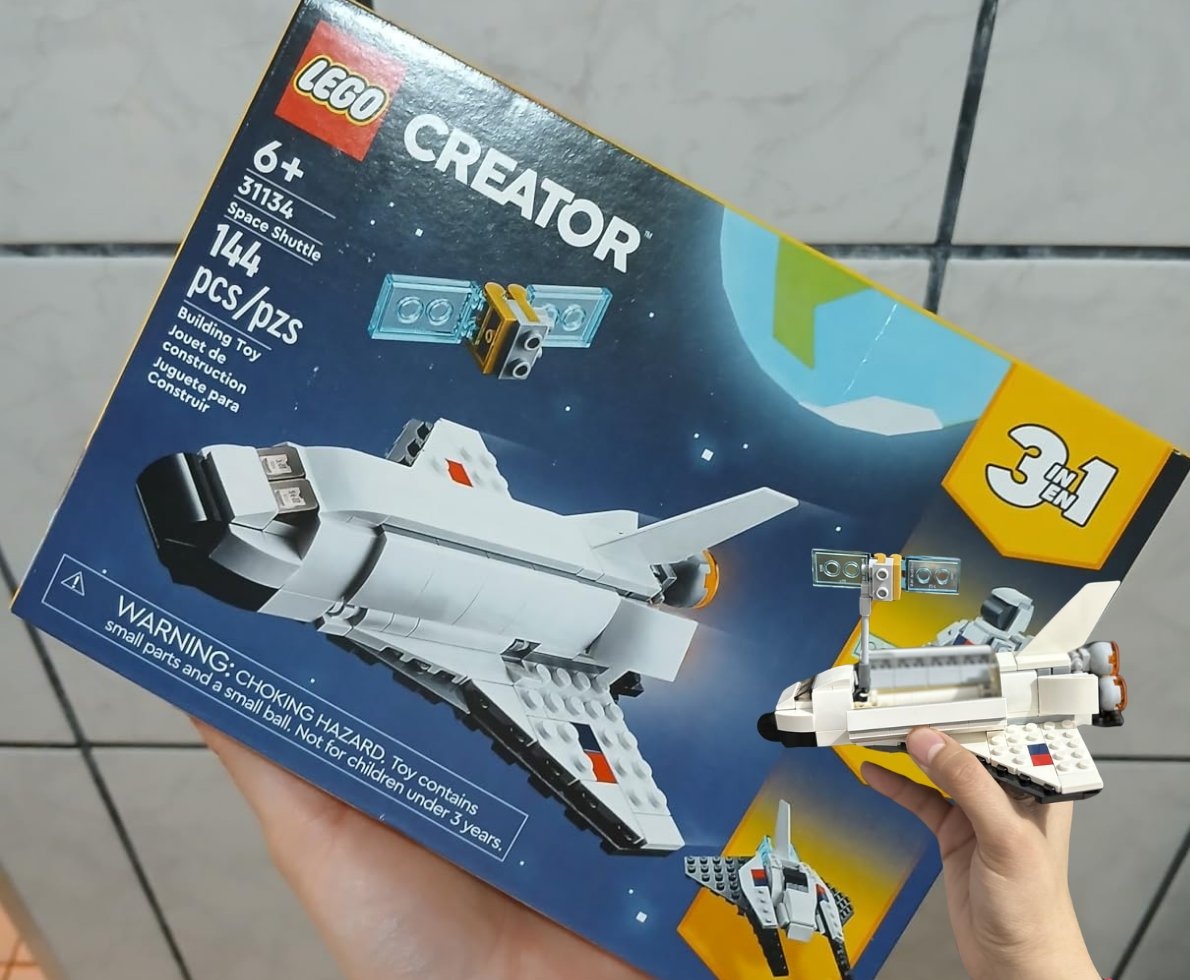 LEGO Creator Ônibus Espacial 3 em 1 Nave Espacial
