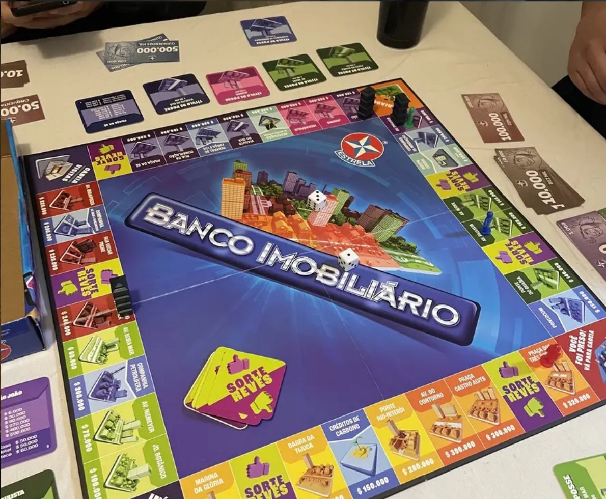 Jogo Banco Imobiliário Estrela