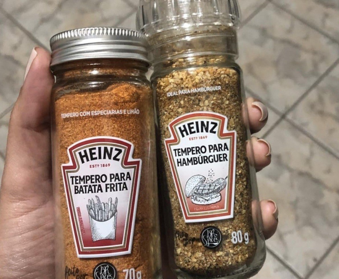 Heinz Kit Temperos para Hambúrguer e Batata 150g