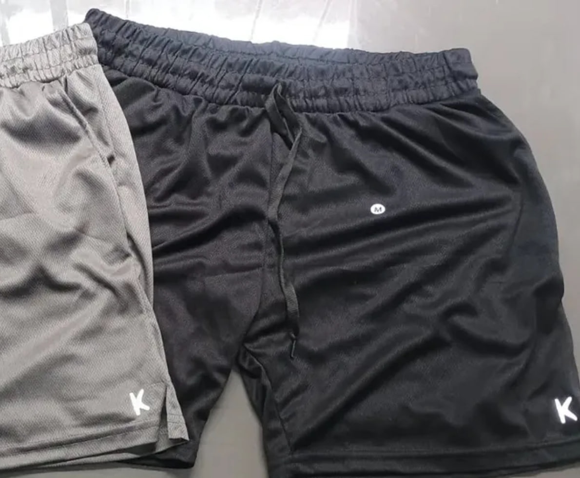 Kit 3 Shorts 2 em 1 De Compressão