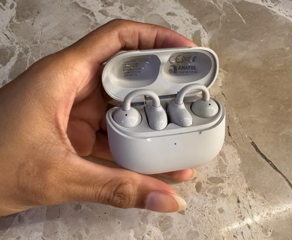 Fone Open Ear Dapon Dpf25 Bluetooth 6.0 Sem Fio