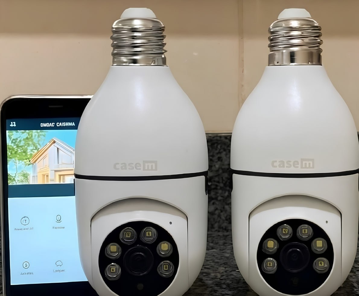 Kit 2 Câmeras Segurança 360º Jortan Wifi IP HD