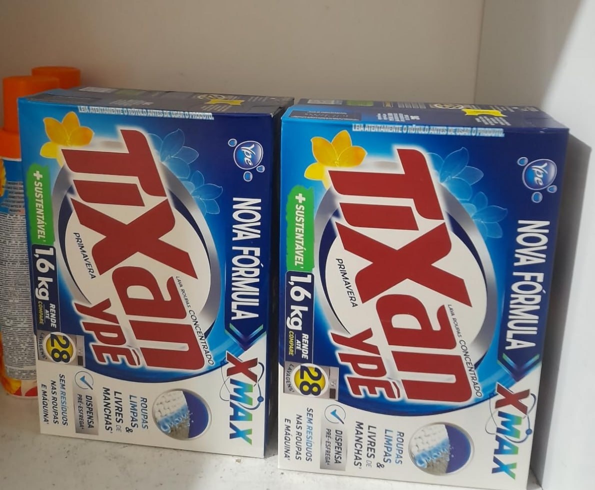 Tixan Ypê Lava Roupas em Pó Primavera 1,6Kg