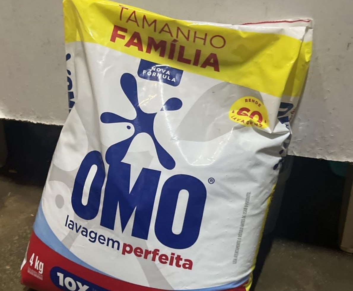 Omo Sabão em Pó Lavagem Perfeita 4kg