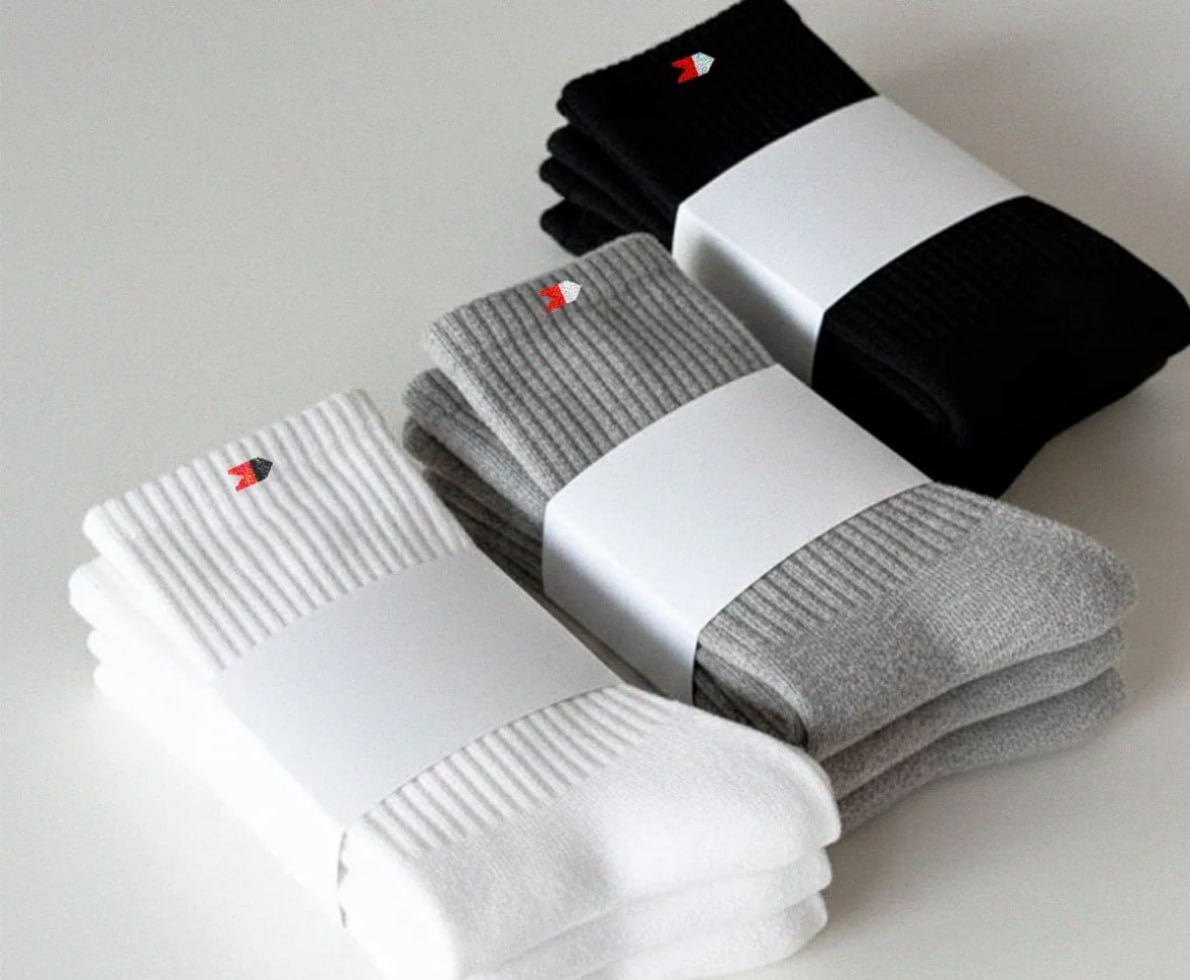 Kit 15 Pares Meias Algodão Cano Médio Sandrini