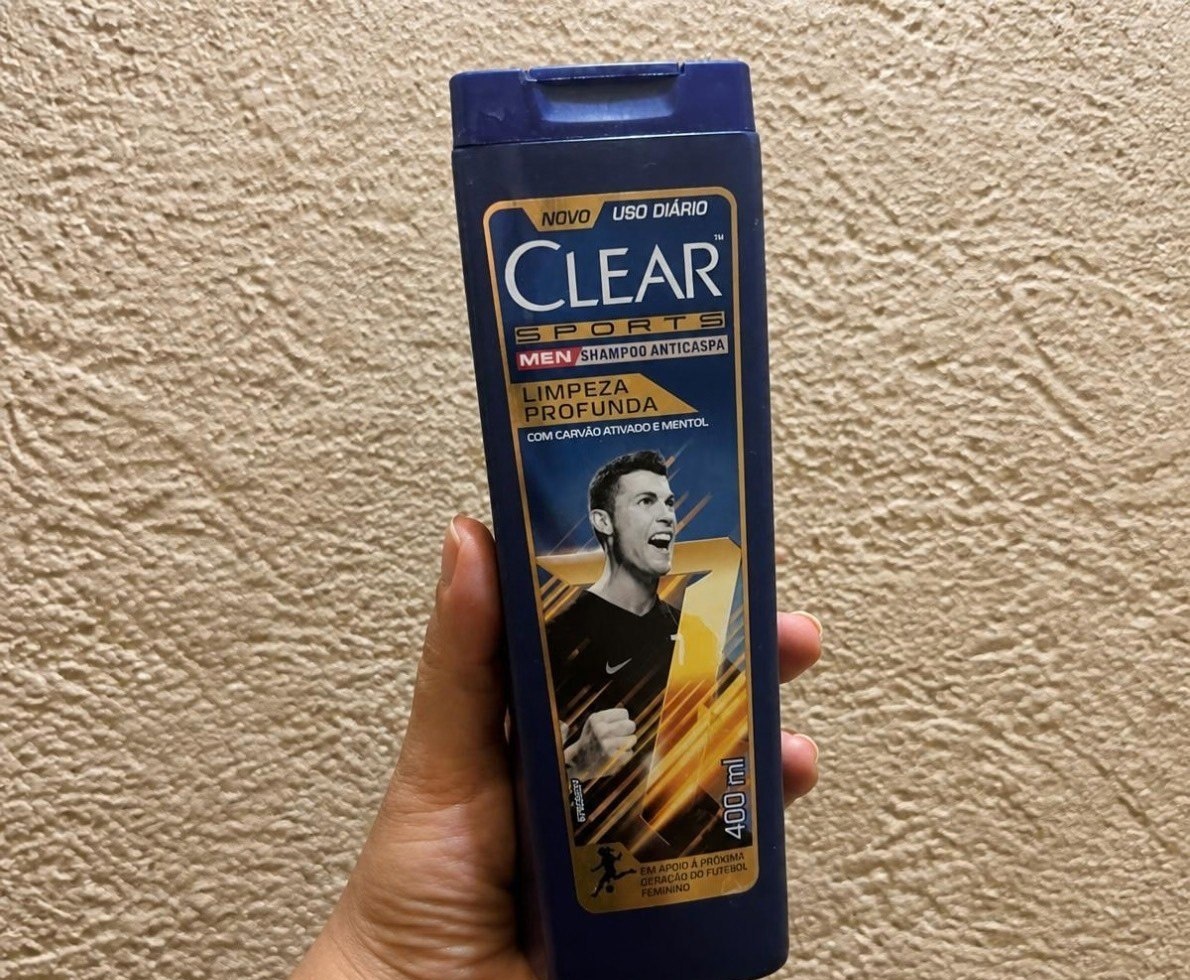 Clear Sports Men Shampoo Anticaspa Limpeza Profunda 400ml