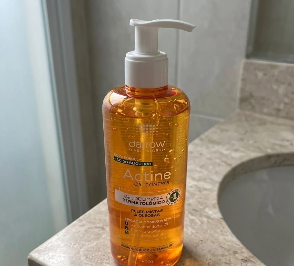 Gel de Limpeza Facial Darrow Actine Oil Control Pele Mista Oleosa 400g