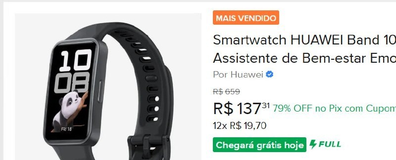 Smartwatch Huawei Band 10