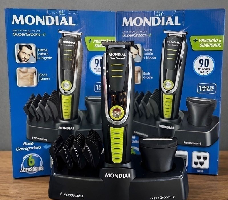 Aparador de Pelos Super Groom 06 Mondial