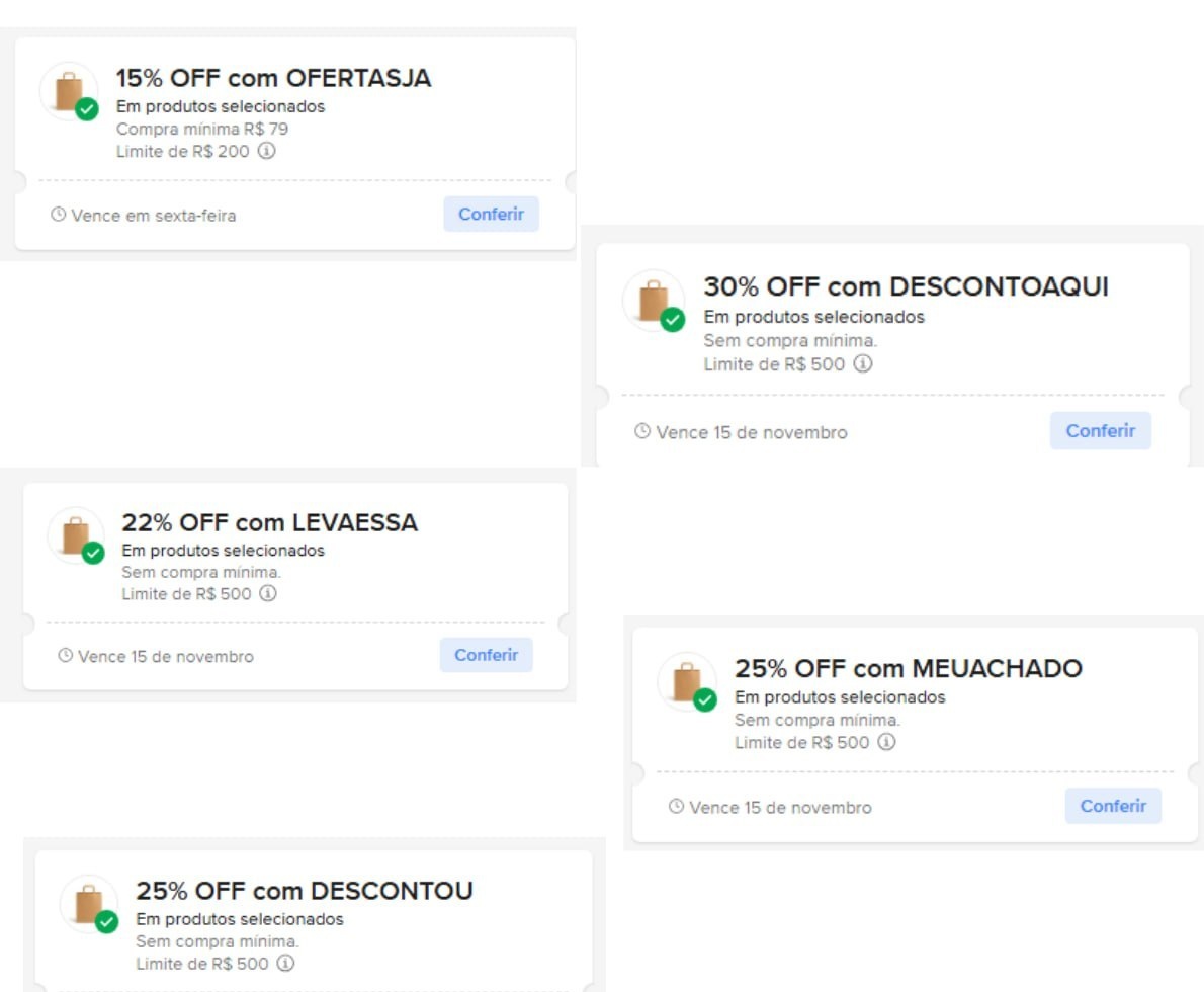CUPOM OFERTASJA
