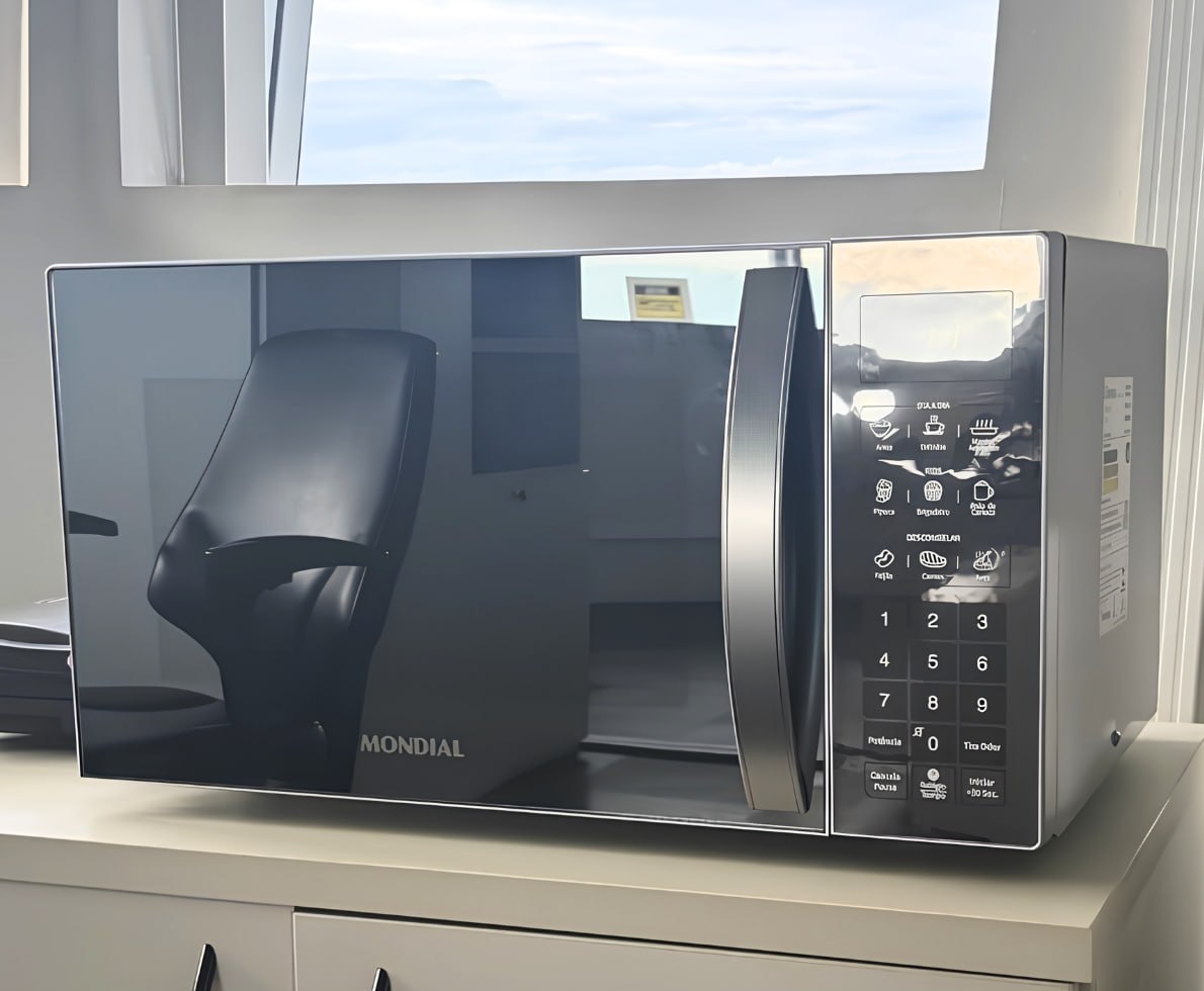 Micro-Ondas Espelhado 1400W Mondial
