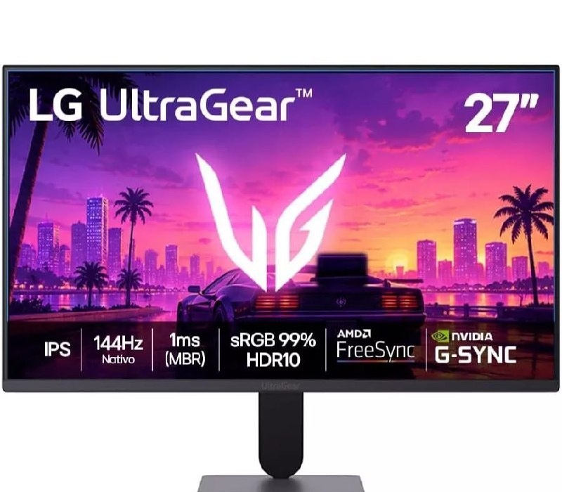 Monitor Gamer LG UltraGear 27 FHD 144Hz IPS