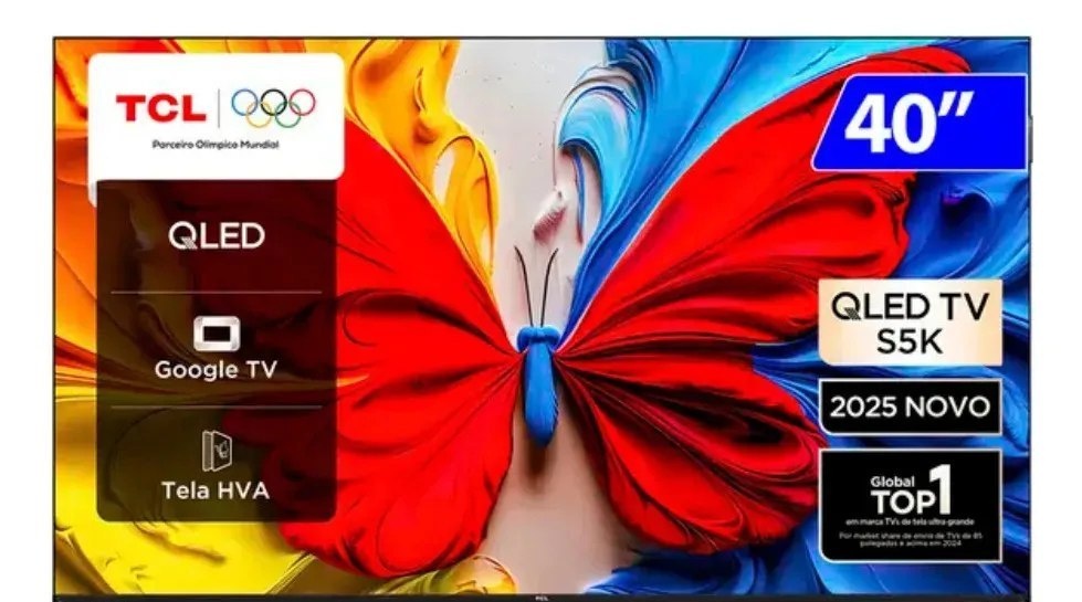 Smart TV SEMP TCL 40 QLED Full HD Android  Wi-Fi