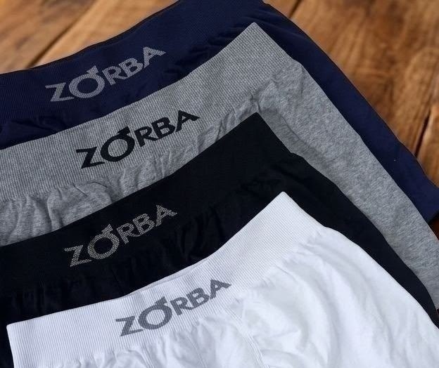 Kit com 10 Cuecas Boxer Zorba Algodão