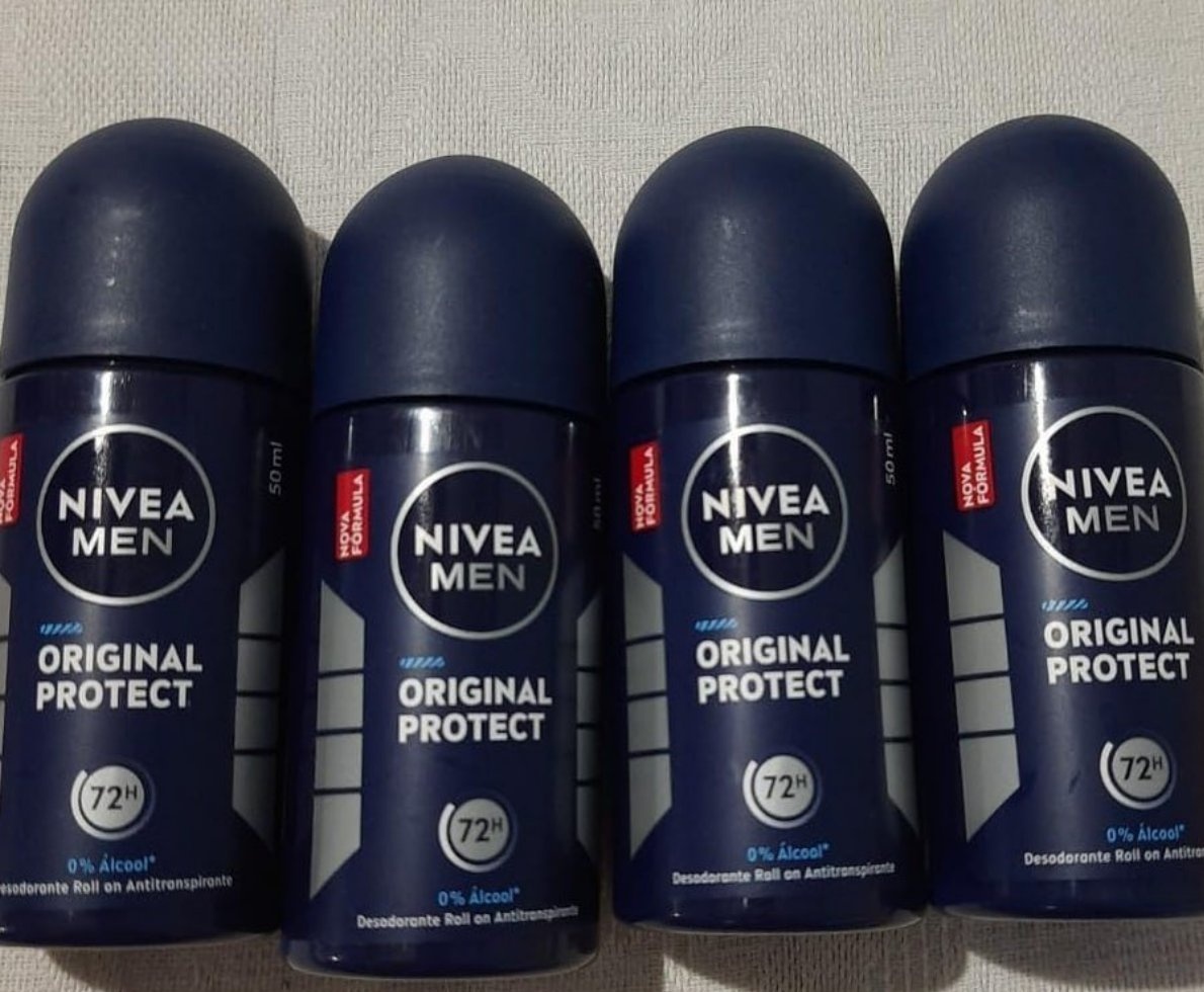 NIVEA MEN Desodorante Antitranspirante Roll-on Original Protect 50ml