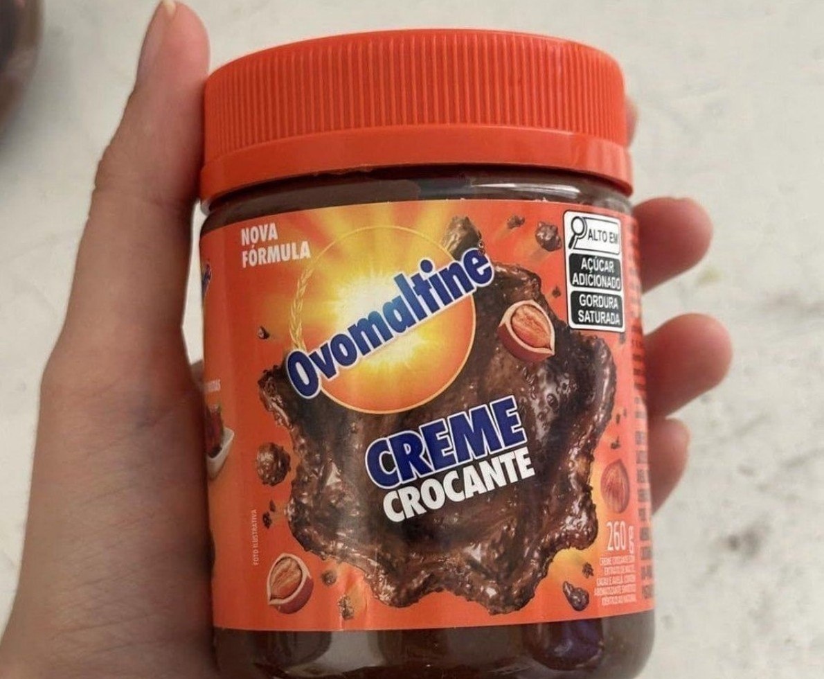 Creme Crocante Ovomaltine Pote 260g