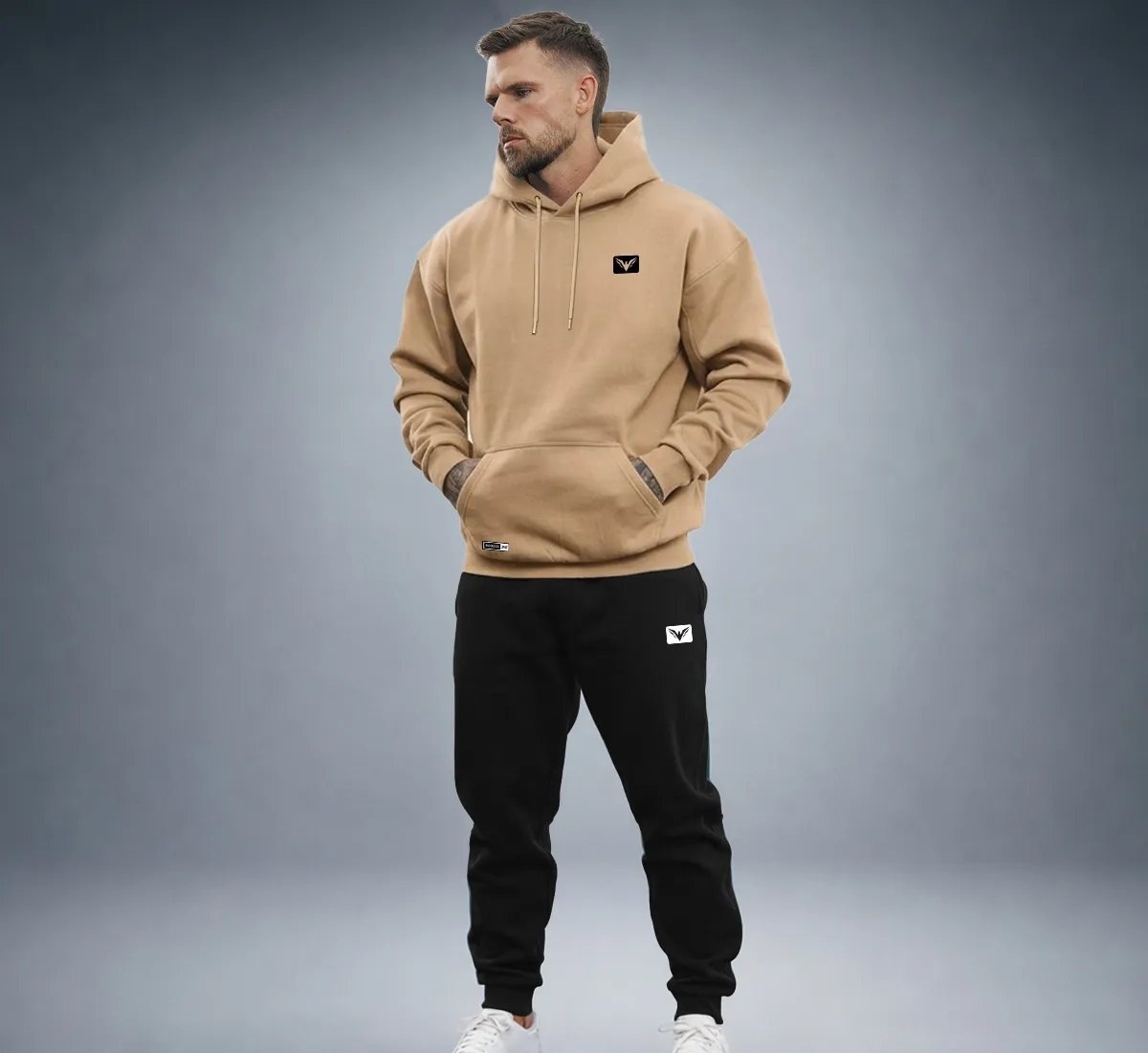 Conjunto De Moletom Polo Calça  Blusa De Frio Kit Masculino