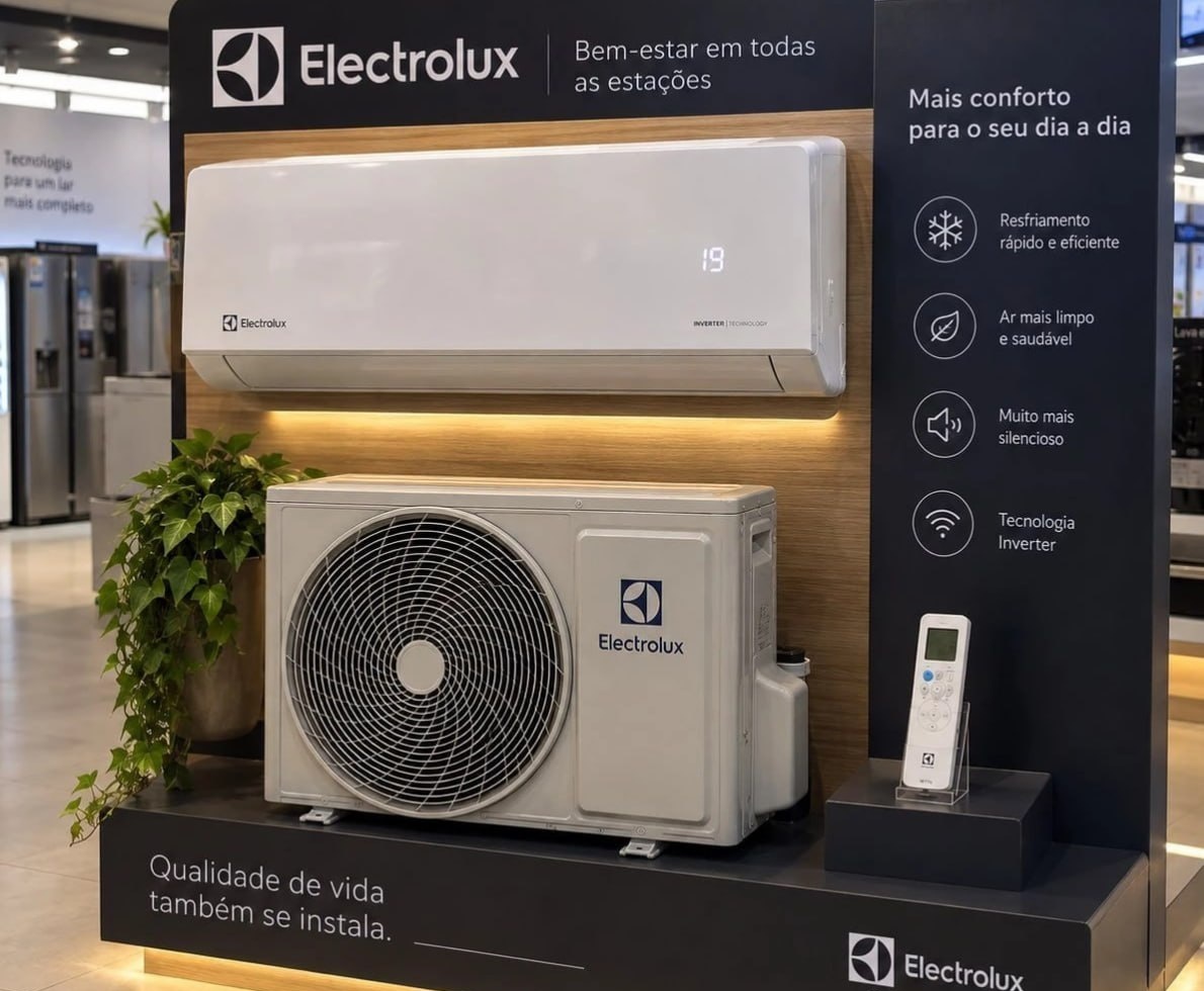 Ar-condicionado Split Electrolux MaxComfort Full Inverter Frio 12.000 BTUs 220v