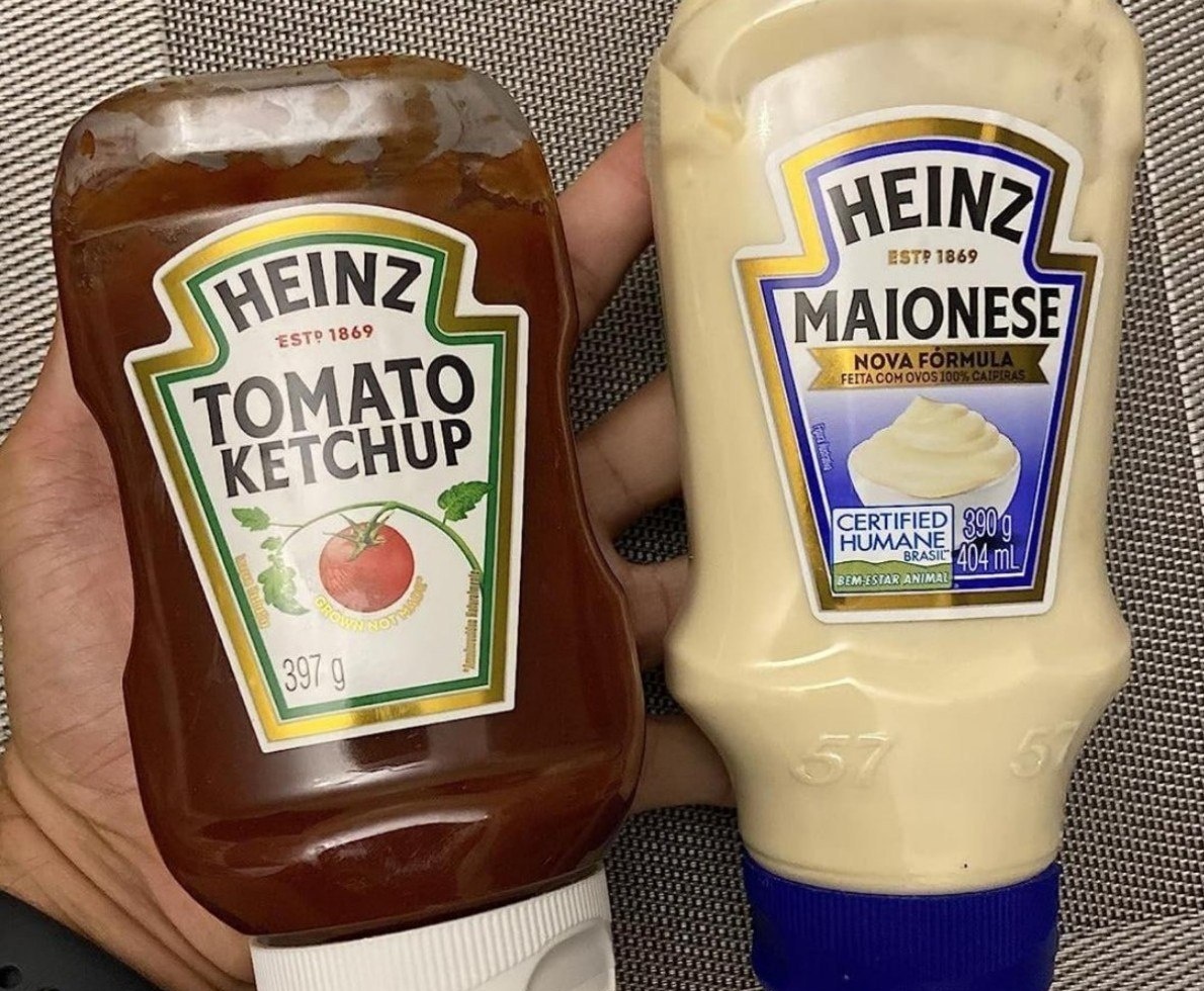 Heinz Pack Ketchup 397g  Maionese 390g