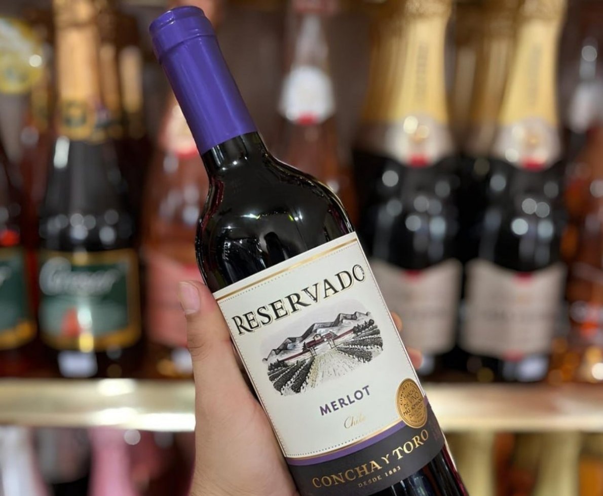 Concha y Toro Reservado Vinho Chileno Merlot 750mL