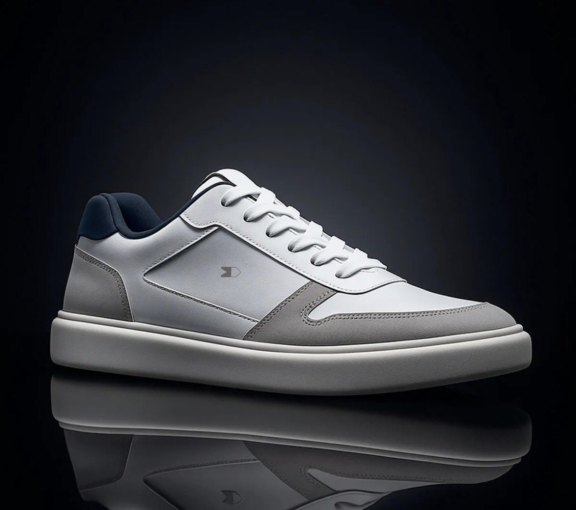 Tênis Sapatenis Masculino Sandrini Evoke Lite Branco Couro