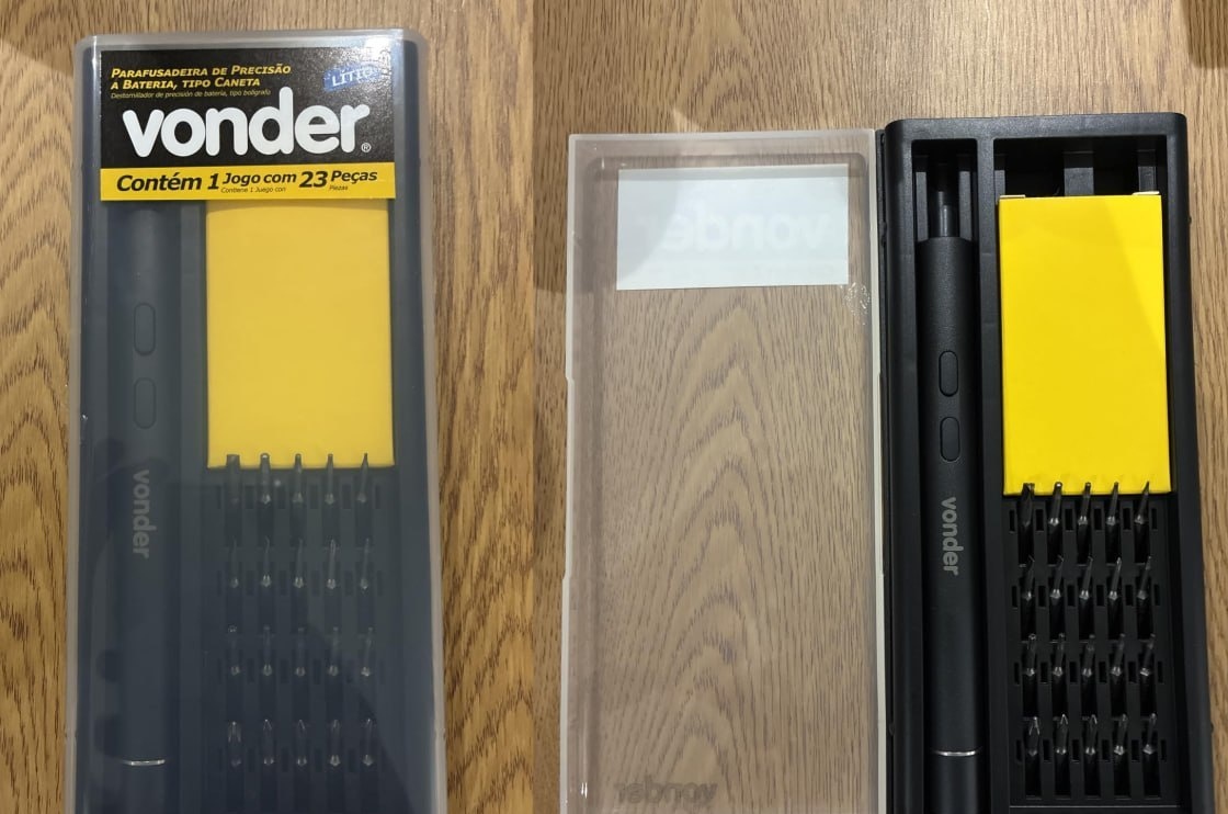 Caneta Vonder Parafusadeira de Precisão a Bateria 3,7V