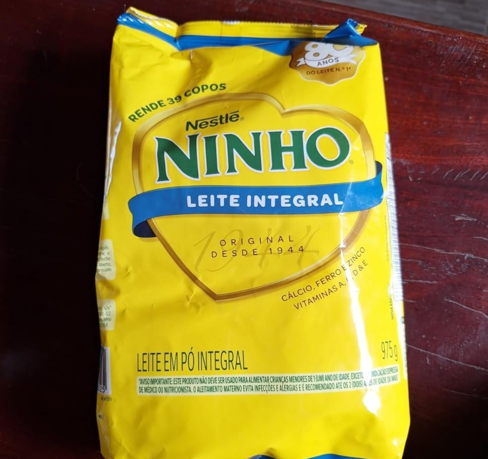 Leite em Pó Ninho Integral Sachê 975g