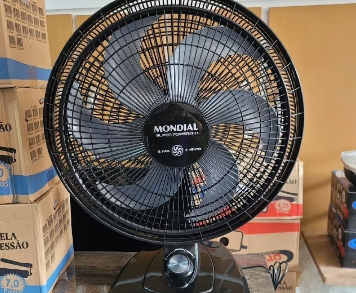 Ventilador de Mesa 30cm Super Power Mondial 60W - 110220v