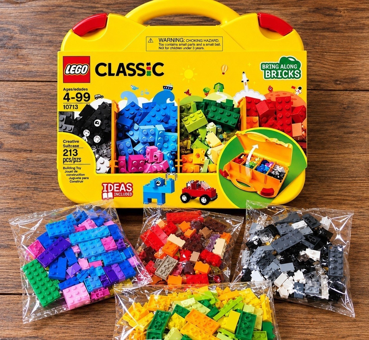 LEGO Classic 213 peças Maleta da Criatividade 10713