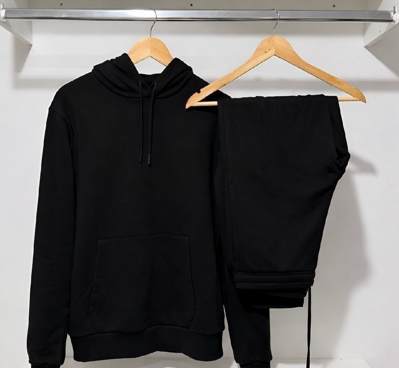 Conjunto Calça e Blusa de Moletom Liso 6 cores