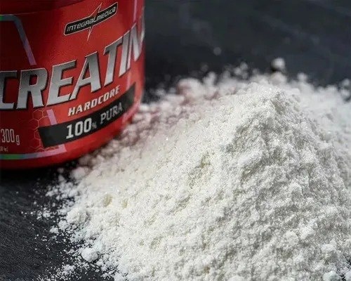 Creatina Integralmédica Monohidratada Hardcore em pó Sem sabor x 300g