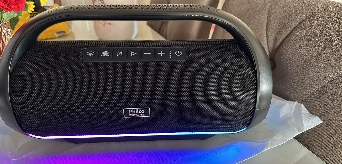 Caixa de Som Speaker Philco Extreme 220W PBS220BT