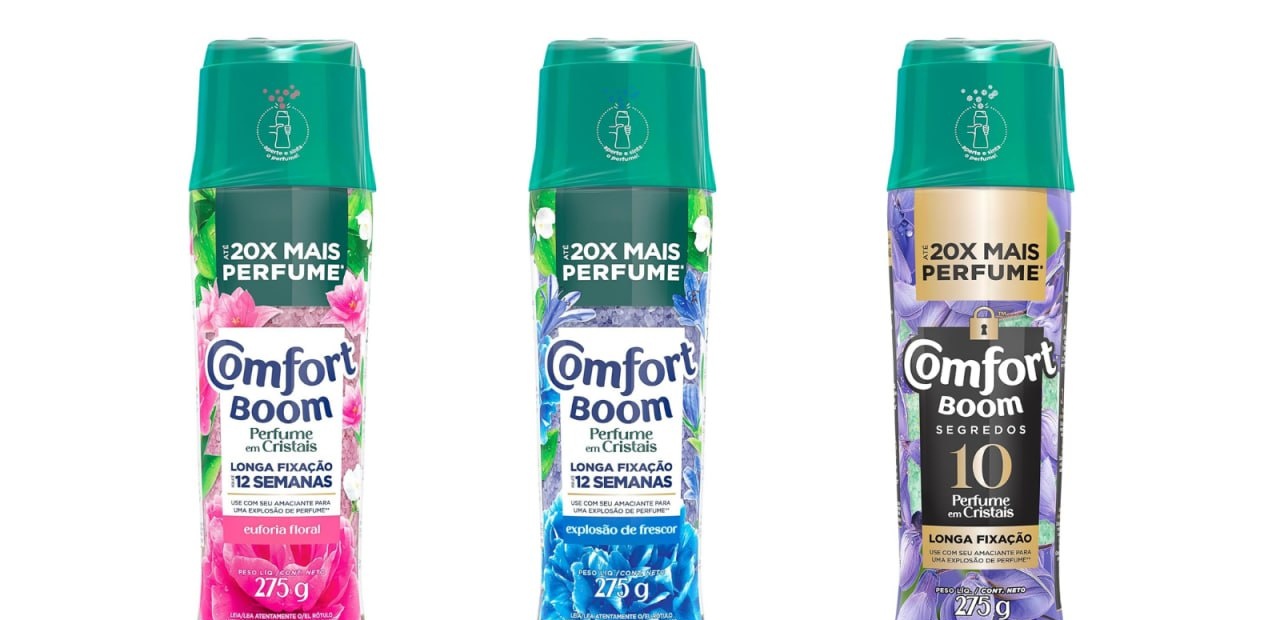 Comfort Boom Perfume em Cristais 275g