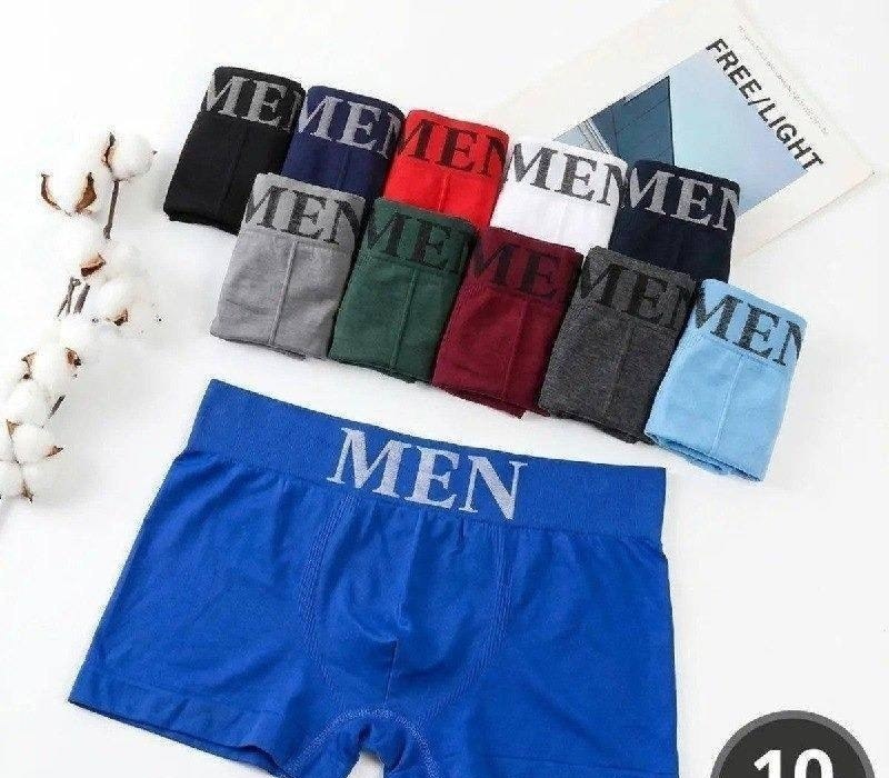 Kit 10 Cueca Boxer Masculina Microfibra Adulto Premium
