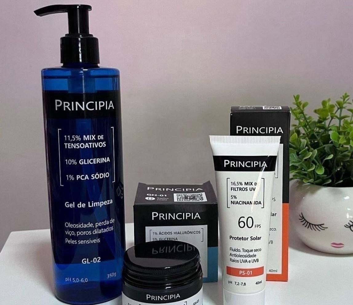Principia Kit Completo Para Pele Sensível Com Fps 60