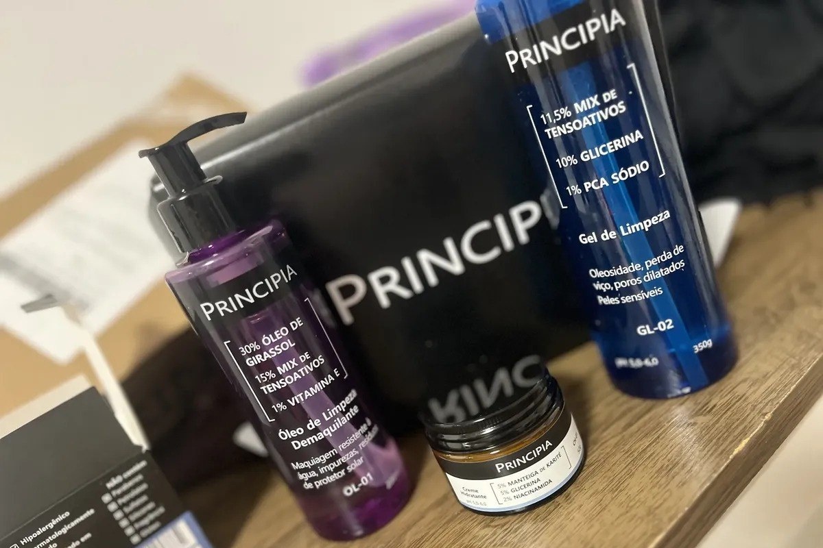 Kit Limpeza  Hidratação Principia CH-01  OL-01  GL-02 DiaNoite