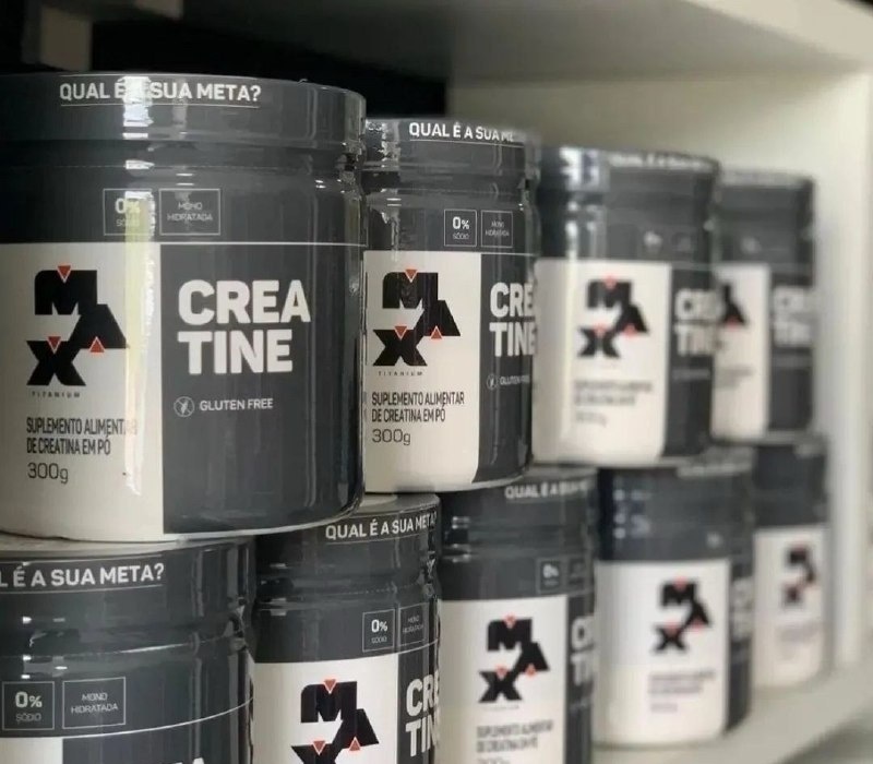 Kit com 2x Creatina 100 Max Titanium 300g
