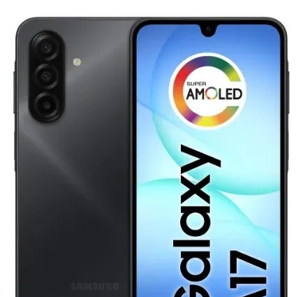 Celular Samsung Galaxy A17 Com Ia, 128gb, 4gb Ram, Câm De 50mp, Tela De 6.7, Nfc, Ip54 - Preto