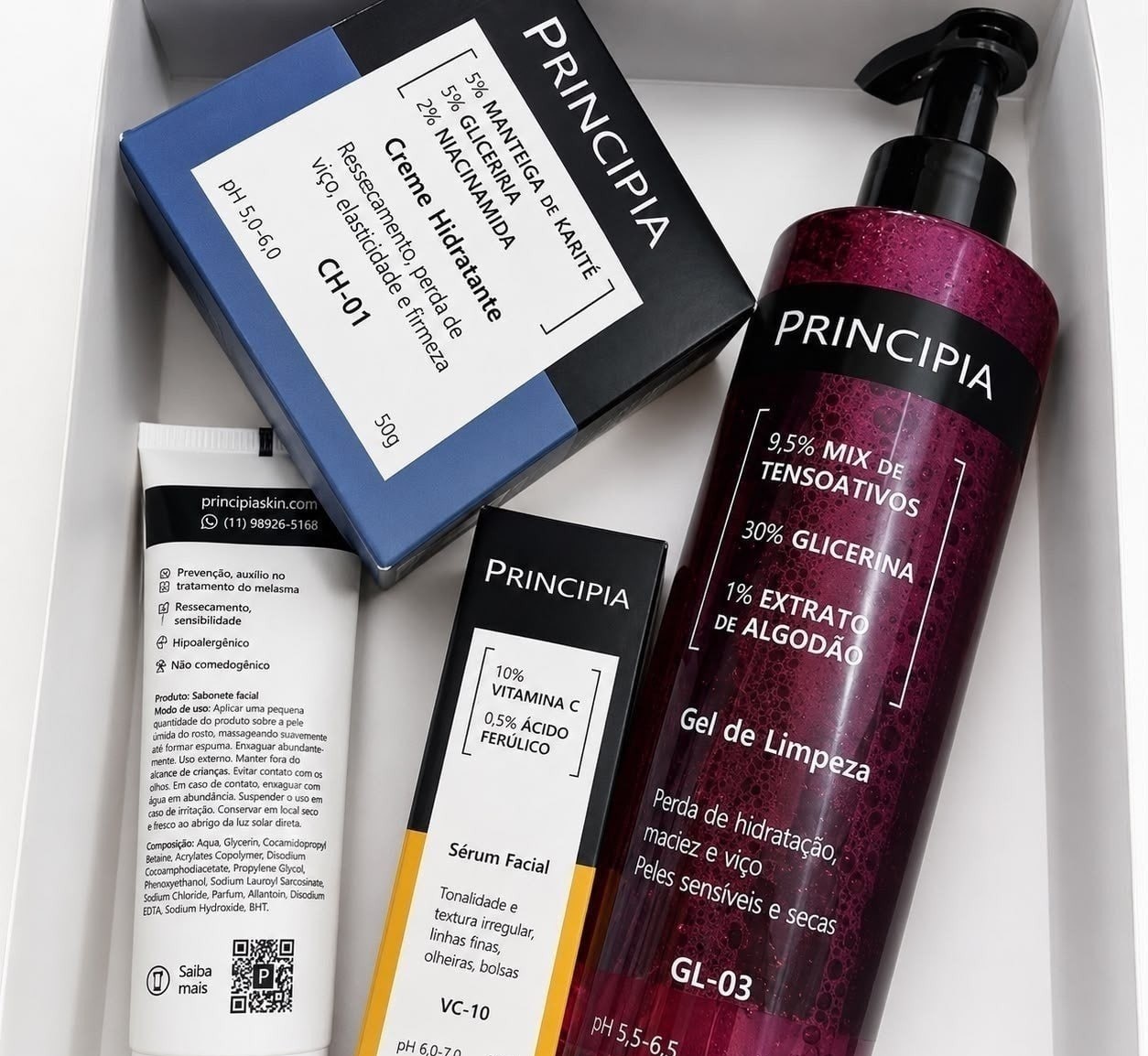 Kit Principia Essencial Gl-03  Ch-01  Vc-10  Ps-01